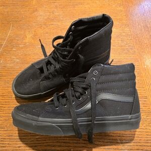 Vans Black High-Top Sneakers